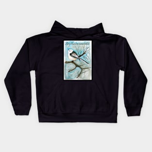 Long-tailed tit Kids Hoodie